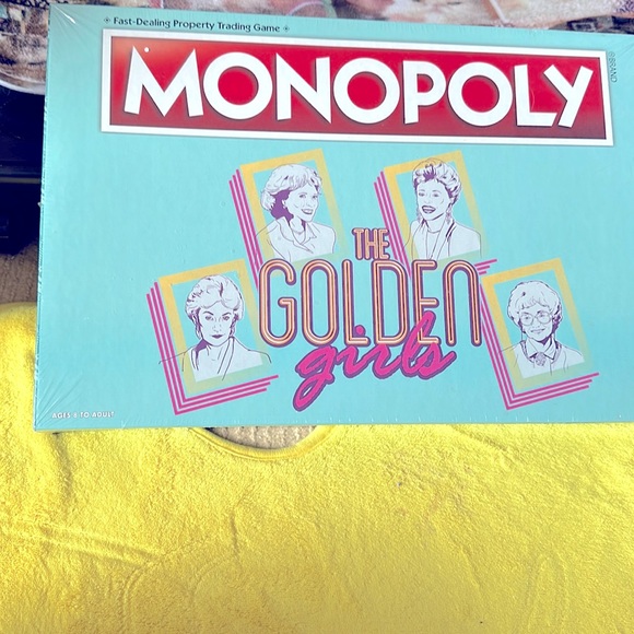 Monopoly golden girls board game. Never opened. Imperfect condition. - Picture 1 of 3